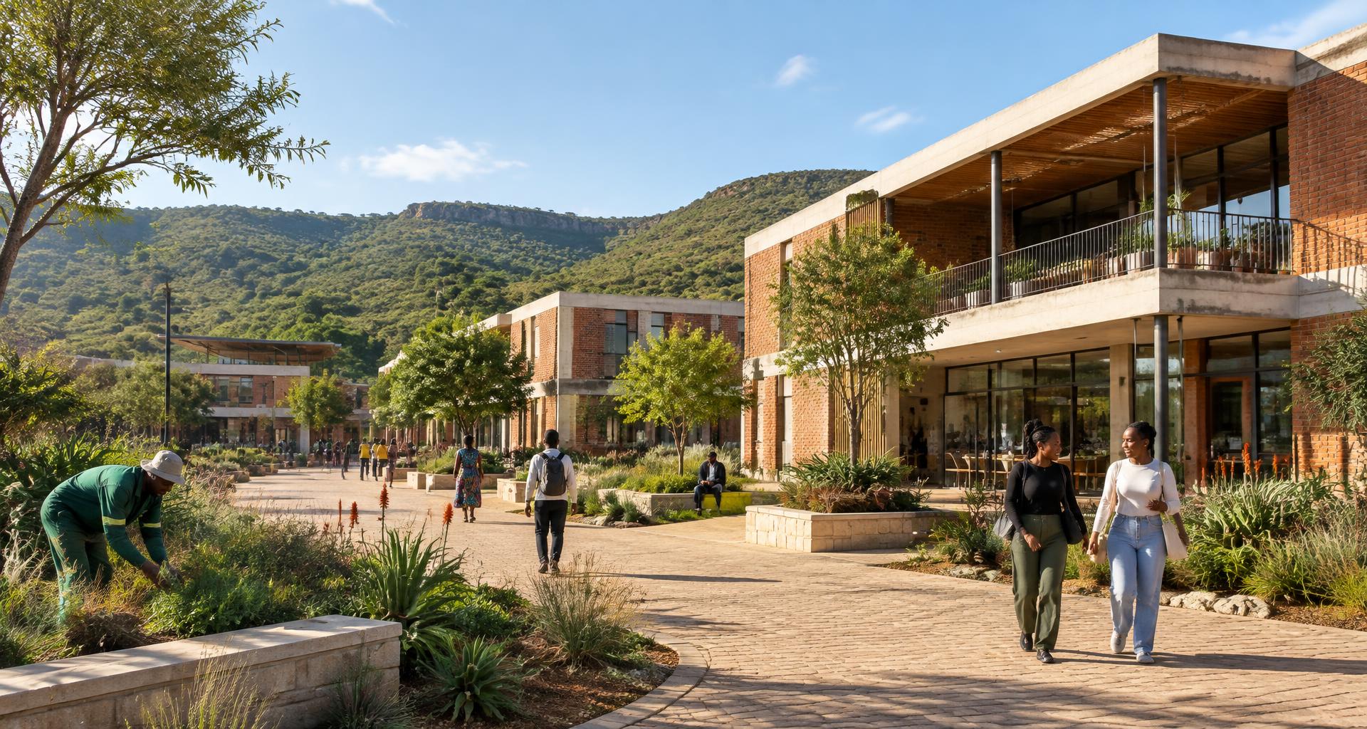 Illustrative vision of a thriving South African community